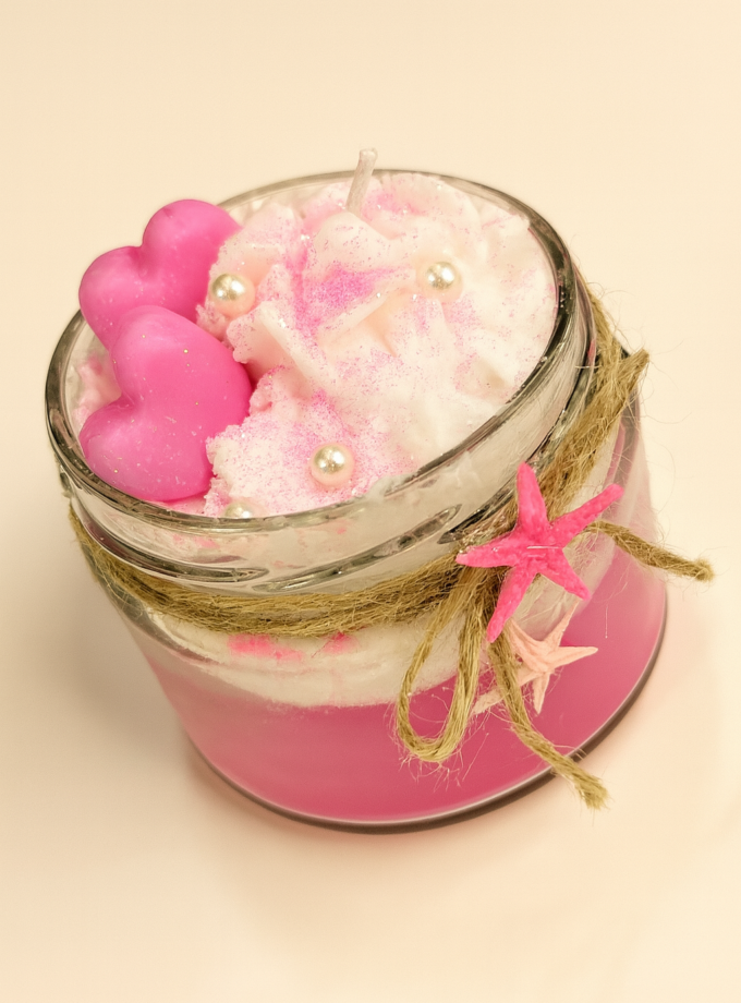 Pembe Rüya Kokulu Mum