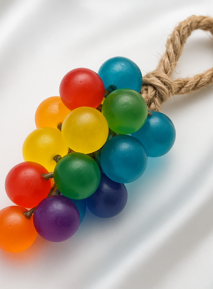 Salkım Üzüm Sabun Renkli