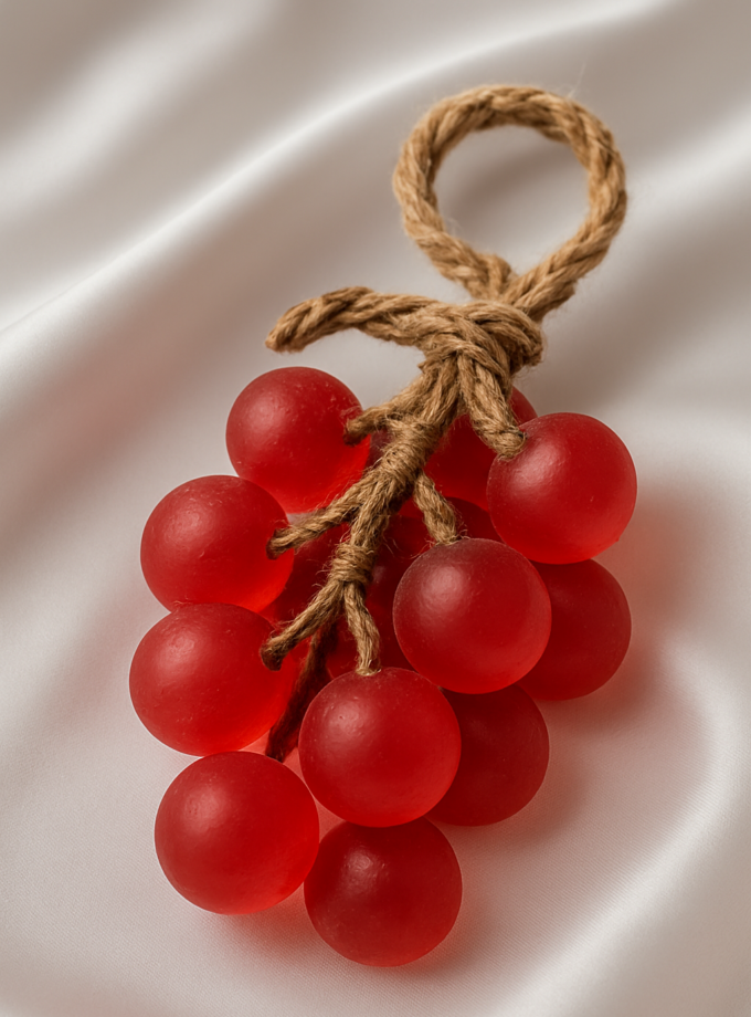 Salkım Üzüm Sabun Kırmızı (Kokulu)