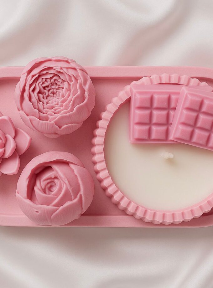 Pembe Düşler Mum Seti